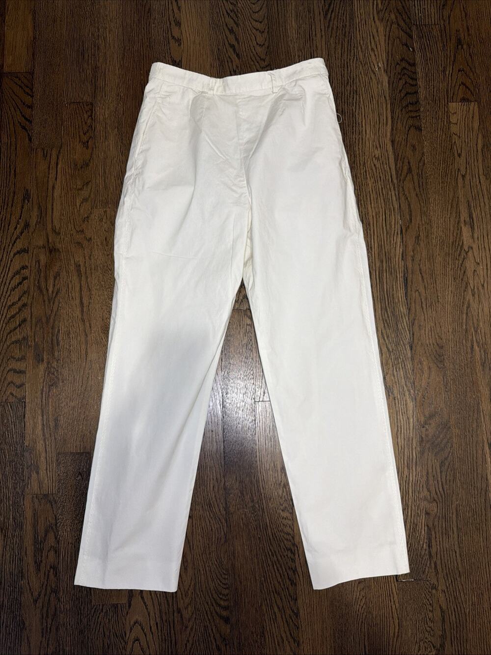 Yves Saint Laurent Vintage White Slacks - Size 38 France - Extra Small